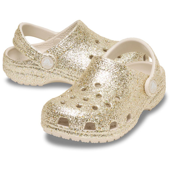 Crocs Kids' Classic Chunky Glitter Clog